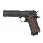 Страйкбольный пистолет KP-1911 CO2 металл, блоубэк 1911.CO2 Black [ KJW ]
